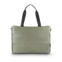 Hama Stepp Laptop Shopper Bag, 17.3 inch, Sage Green, Quilted Polyester, Padded Compartment, Organizer 00231036