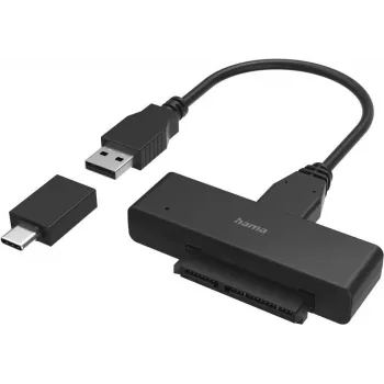 Hama USB 3.0 to SATA Adapter for 2.5 inch and 3.5 inch SSD and HDD Drives (00200761)