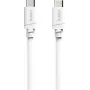 Hama USB-C to USB-C Charging Cable, 60 W Power Delivery, 1 m, White (00201807)