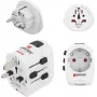 Hama World Travel Pro Light USB Universal Travel Adapter Set, 3-Pole, 2x USB, Black 00223464