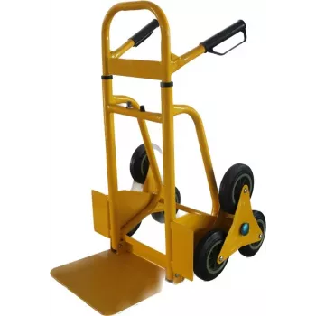 Hand Trolley HT-023-1 200 kg Steel Pneumatic Wheels Blue
