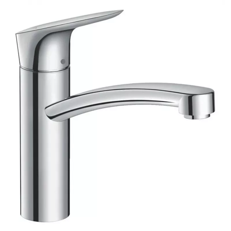 HANSGROHE Logis 160 Kitchen Mixer, Swiveling Spout, Chrome