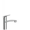 HANSGROHE Logis 160 Kitchen Mixer, Swiveling Spout, Chrome