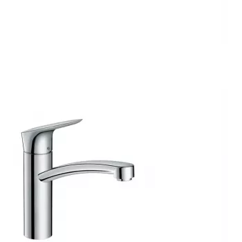 HANSGROHE Logis 160 Kitchen Mixer, Swiveling Spout, Chrome
