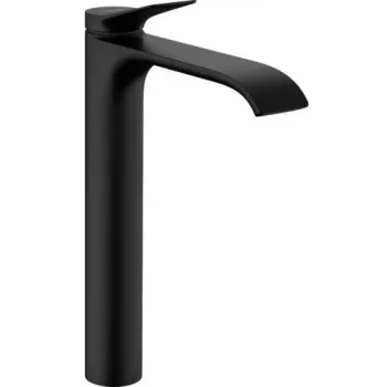 Hansgrohe Vivenis Single Lever Basin Mixer 250 Matt Black with Pop-Up Waste