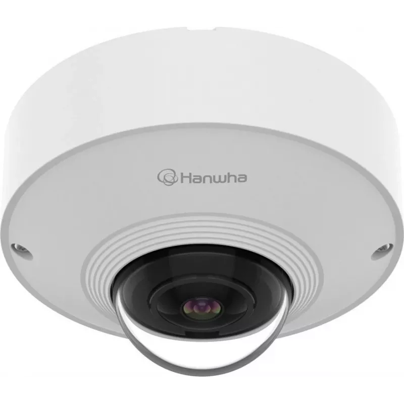 Hanwha Vision QNF-C9010V 12MP 360° Fisheye IP Dome Camera