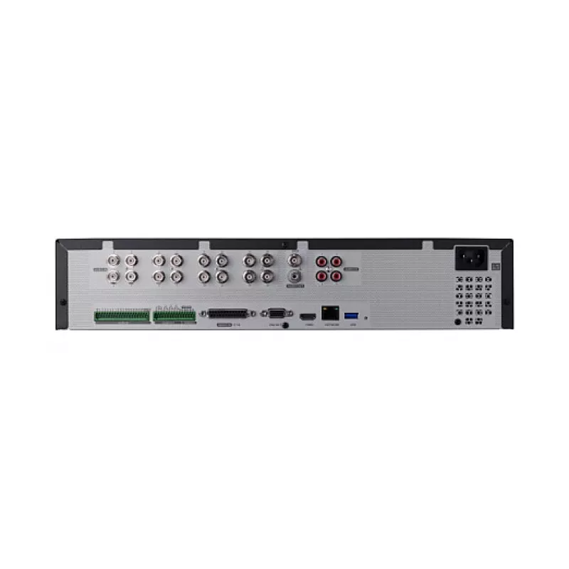 HANWHA WISENET HRX-1635 16-Channel Hybrid Video Recorder, 4K HDMI, 40TB Storage, H.265