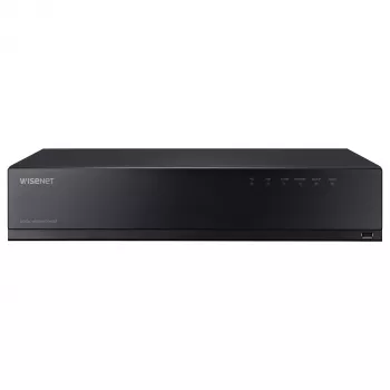 HANWHA WISENET HRX-1635 16-Channel Hybrid Video Recorder, 4K HDMI, 40TB Storage, H.265