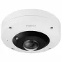 Hanwha XNF-9013RV 12MP Outdoor Fisheye IP Camera with PoE, IR, IP66, IK10