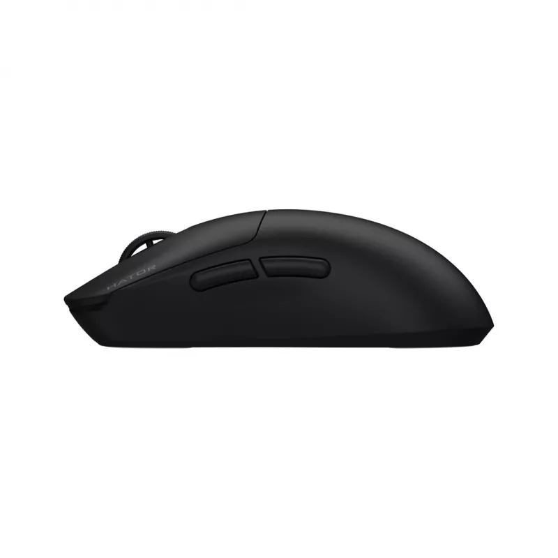 Hator Quasar 3S Pro Wireless Gaming Mouse, Black, 26000 DPI, Optical, 2.4 GHz, USB-C, Right-Handed, RGB