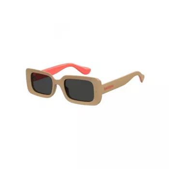 Havaianas Sampa-XWL Women's Sunglasses - Black Frame, Smoke Lens, UV400 Protection, 51mm Lens Width