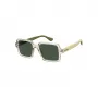 HAVAIANAS Unisex Manaus Sunglasses MANAUS-40G - Green Lens, Black Frame, 52/19/145 mm