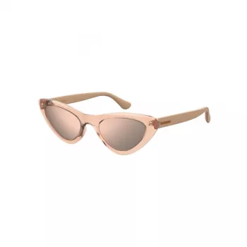 HAVAIANAS Women's PIPA-9R6 Rectangular Sunglasses - Black Frame, Grey Lens, UV400 Protection