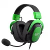 Havit H2002d Wired Gaming Headset with 50mm Drivers, RGB LED, Black/Green