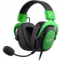 Havit H2002d Wired Gaming Headset with 50mm Drivers, RGB LED, Black/Green