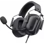Havit H2033d Gaming Headset - Over-Ear Wired Headphones with 50mm Drivers, RGB LED, Microphone, Black