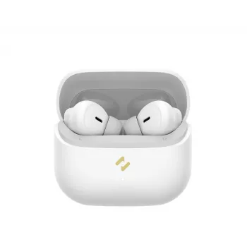 HAVIT TW982 True Wireless Stereo Earbuds with Bluetooth 5.3, Touch Control, IPX4 Water Resistance, and Charging Case – White