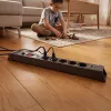 Hawk HWPS501GY Power Strip 1.5m Grey 5 Outlets Schuko