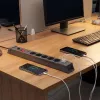 Hawk HWPS501GY Power Strip 1.5m Grey 5 Outlets Schuko