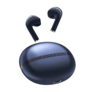 HAYLOU X1 2023 True Wireless Earbuds with ENC, Bluetooth 5.3, 12mm Drivers, IPX4, Dark Blue