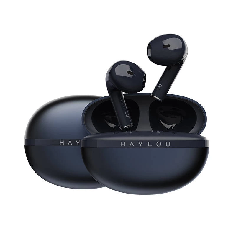HAYLOU X1 2023 True Wireless Earbuds with ENC, Bluetooth 5.3, 12mm Drivers, IPX4, Dark Blue