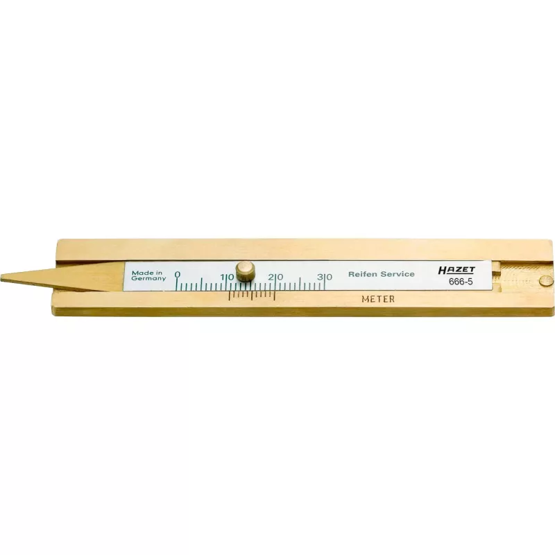 HAZET 666-5 Tyre Tread Depth Gauge