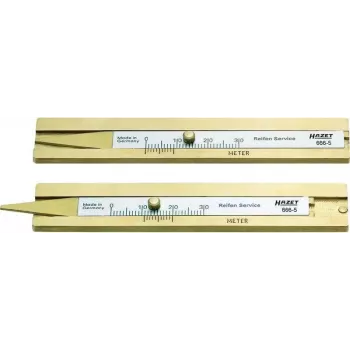 HAZET 666-5 Tyre Tread Depth Gauge
