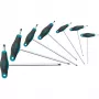 HAZET 829KK/7 7-Piece Screwdriver Set with 3-Component Power-Grip3 Handles and Roll-Up Bag