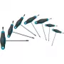 HAZET 829KKT/7 T-Profile Torx Screwdriver Set, 7-Piece (T10-T40)