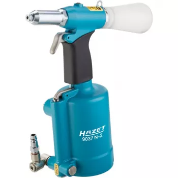 HAZET 9037N-2 Pneumatic Rivet Gun 2.4-5.0 mm with 5 Nozzles