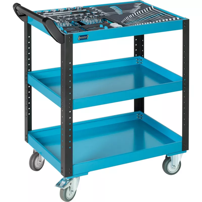 HAZET Assistent 167-3 Service Trolley Blue/Black