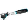 HAZET HiPer Fine-Tooth Reversible Ratchet 863HPS 1/4 Inch Drive 90 Teeth 115 mm