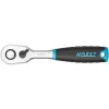 HAZET HiPer Fine-Tooth Reversible Ratchet 863HPS 1/4 Inch Drive 90 Teeth 115 mm