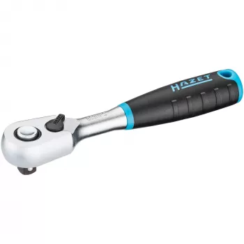 HAZET HiPer Fine-Tooth Reversible Ratchet 863HPS 1/4 Inch Drive 90 Teeth 115 mm