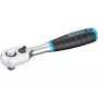 HAZET HiPer Fine-Tooth Reversible Ratchet 863HPS 1/4 Inch Drive 90 Teeth 115 mm