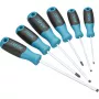 HAZET Screwdriver Set 811/6, 6-Piece, Blue/Black, Non-Slip