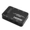 HDCVT HDS-B51 5x1 HDMI 2.0 Switch 4K@60Hz HDR10 Dolby Vision HDCP 2.2 18Gbps with IR Remote