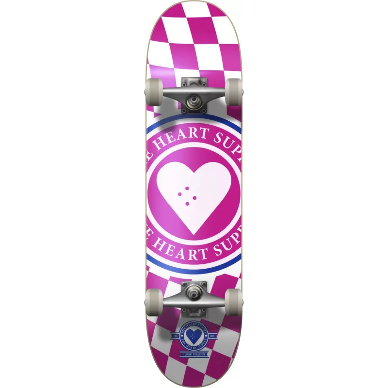 Heart Supply Orbit Logo Complete Skateboard 7.75 Black
