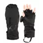 HeatX HEES0029 Heated Gloves with Pullover Knit Cuff, 3 Heat Levels, Rechargeable Batteries, Touchscreen Compatible, Dark Grey, Size XL, Unisex