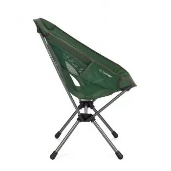 Helinox Chair One (re) Folding Camping Chair - Forest Green, Recycled 600D Polyester, DAC Aluminum Frame, 145 kg Capacity