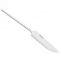 Helle #1075 Triple Laminated Stainless Steel Knife Blade Blank, 100 mm, Scandi Grind, Drop Point, Polished