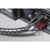 HellermannTyton HWPP30 Spiral Wrap Cable Management, Black Polypropylene, 30 mm Max Bundle, Halogen-Free, UL94 HB, -60 to 110 °C 161-64501