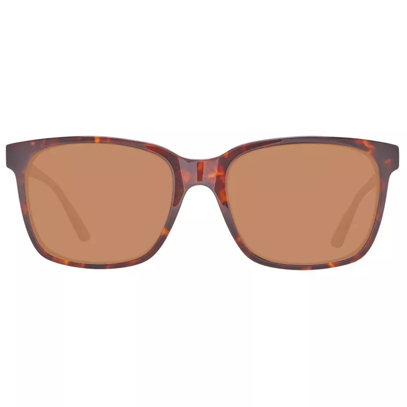 HELLY HANSEN HH5003-C01-55 Men's Polarized Sunglasses, Black Frame, Grey Lens, 55/18/140 mm