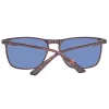 Helly Hansen HH5004-C01-57 Men's Rectangular Sunglasses, Black Frame, Grey Lens, 57/18/140 mm