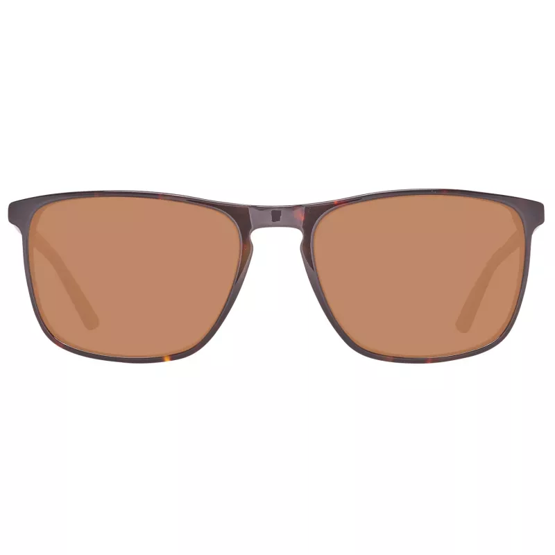 Helly Hansen HH5004-C01-57 Men's Rectangular Sunglasses, Black Frame, Grey Lens, 57/18/140 mm