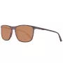 Helly Hansen HH5004-C01-57 Men's Rectangular Sunglasses, Black Frame, Grey Lens, 57/18/140 mm