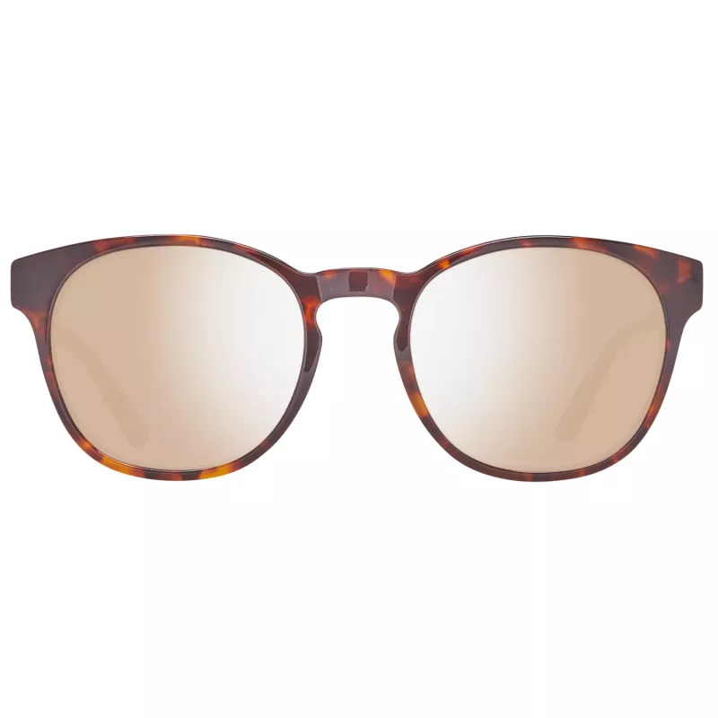 HELLY HANSEN HH5005-C02-51 Unisex Rectangular Polarized Sunglasses - Black Frame Smoke Lens 51/20/140 mm