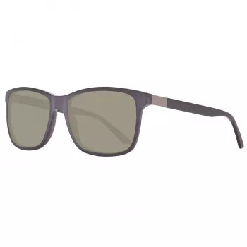 HELLY HANSEN HH5013-C01-56 Men's Sunglasses - Black Frame Grey Lens 56/17/145 mm