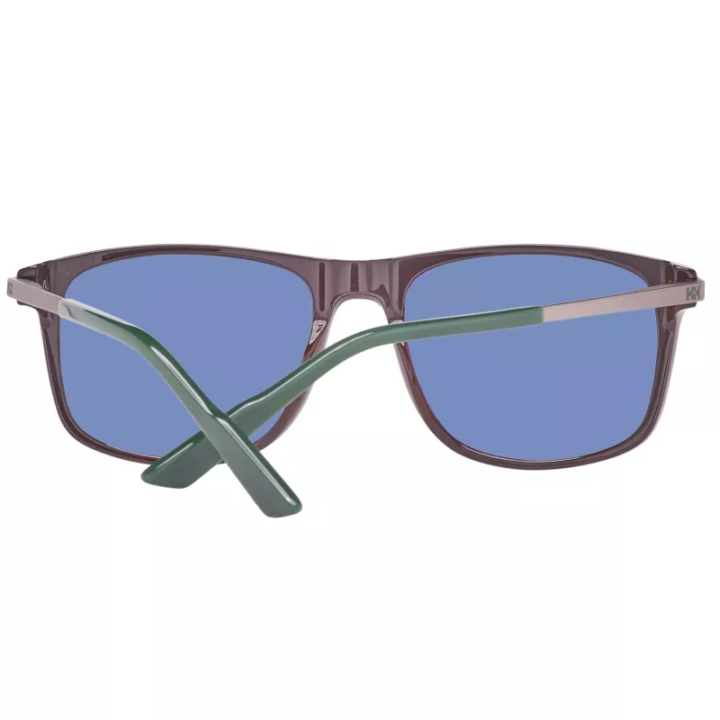 HELLY HANSEN HH5016-C02-56 Men's Sunglasses, Black Frame, Grey Lens, 56/18/140 mm