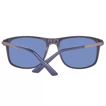 Helly Hansen HH5016-C03-56 Men's Polarized Sunglasses, Black Frame, Smoke Grey Lens, 56/18/140 mm